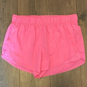Hot pink Athletic Works shorts